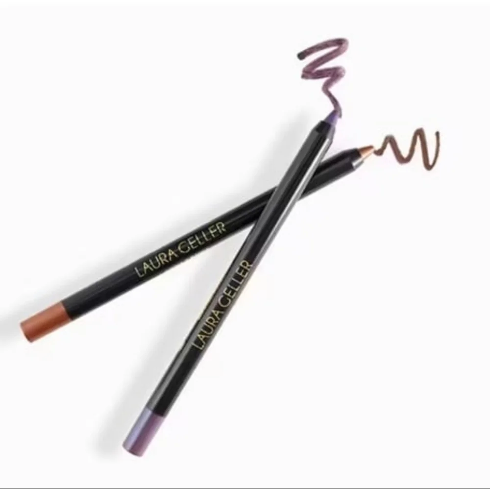 Laura Geller StyleEYES Liner Duo: Royal Plum & Warm Cocoa, NIB